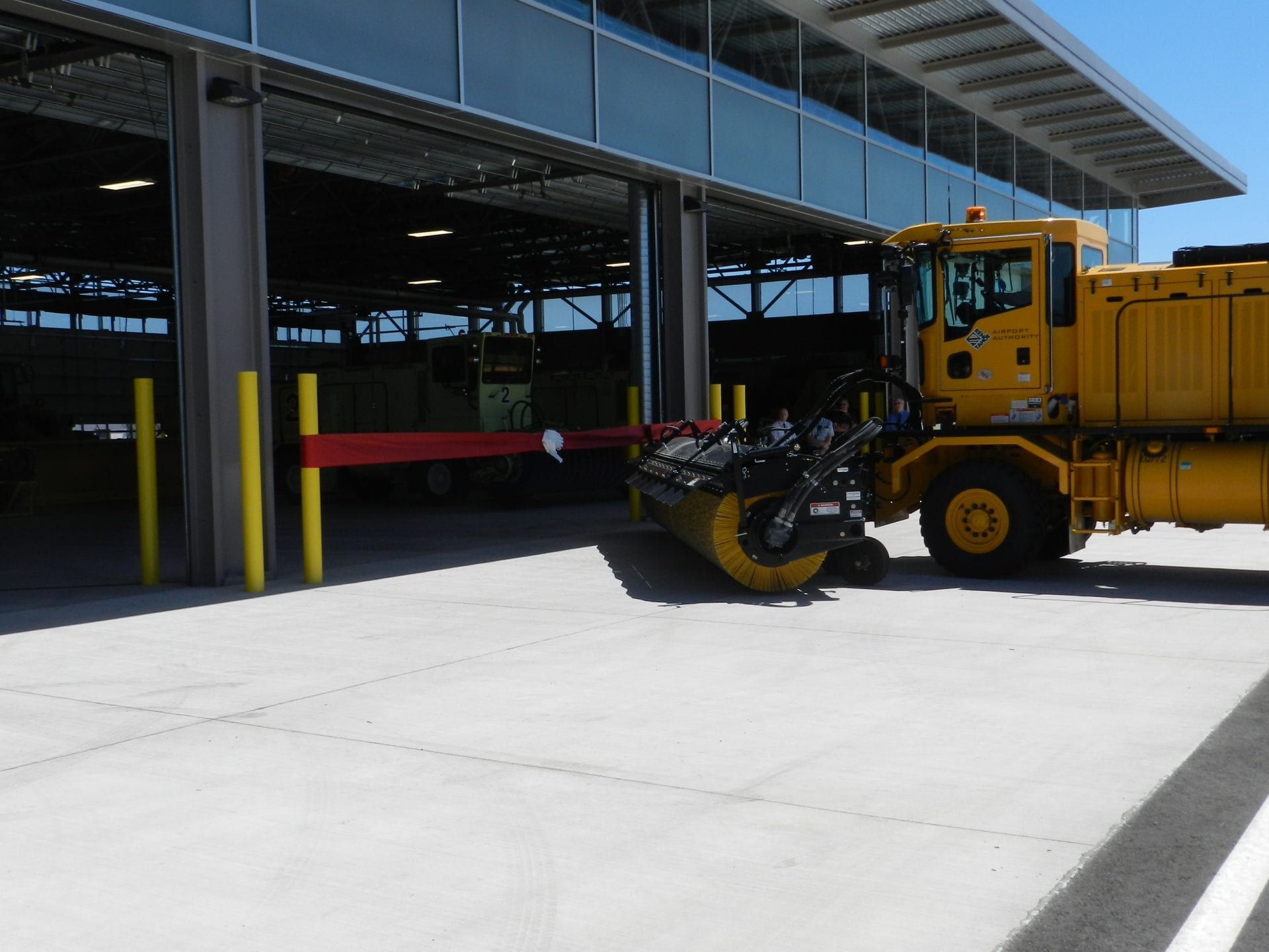 RTIA Snow removal truck. Photography By Vance Fox